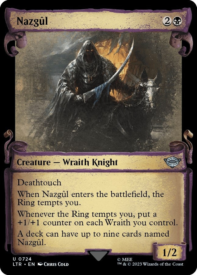 Image for Nazgul (0724) (Showcase Scrolls) (724) (LTR) - Magic: The Gathering