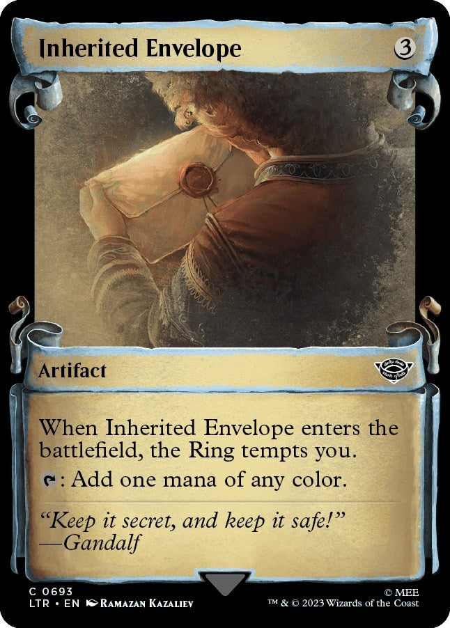 Image for Inherited Envelope (Showcase Scrolls) (693) (LTR) - Magic: The Gathering