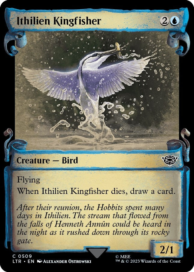 Image for Ithilien Kingfisher (Showcase Scrolls) (509) (LTR) - Magic: The Gathering