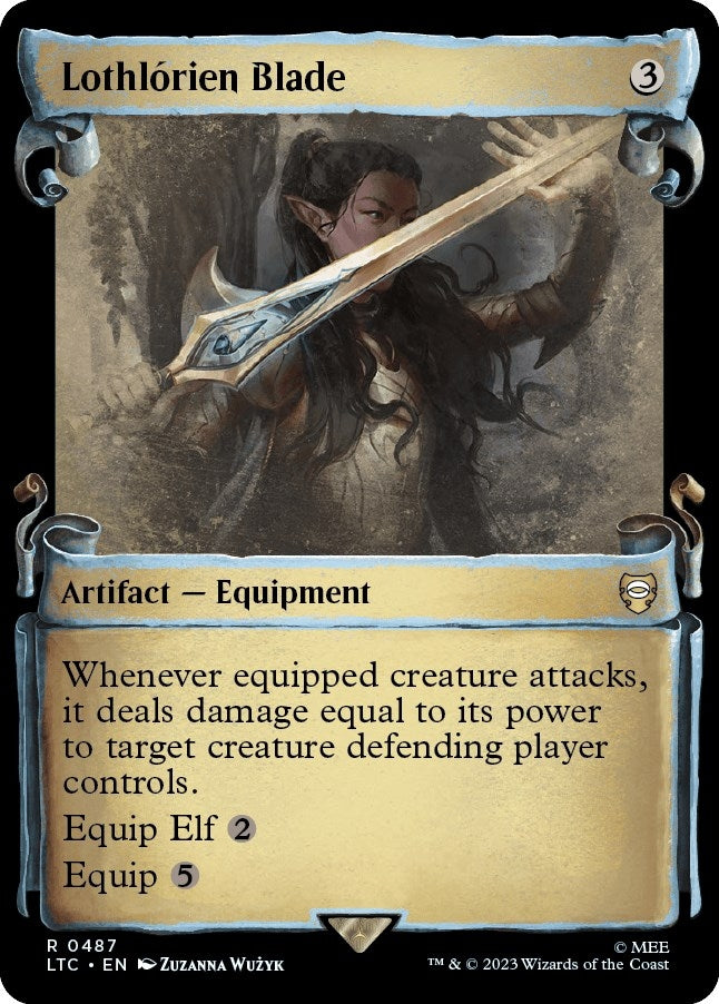 Image for Lothlorien Blade (Showcase Scrolls) (487) (LTC) - Magic: The Gathering