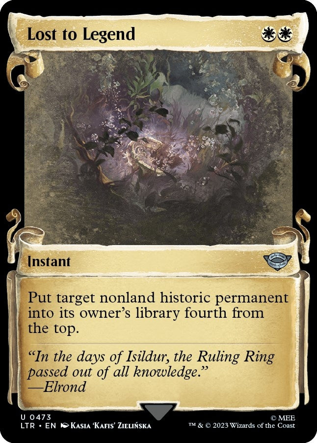 Image for Lost to Legend (Showcase Scrolls) (473) (LTR) - Magic: The Gathering