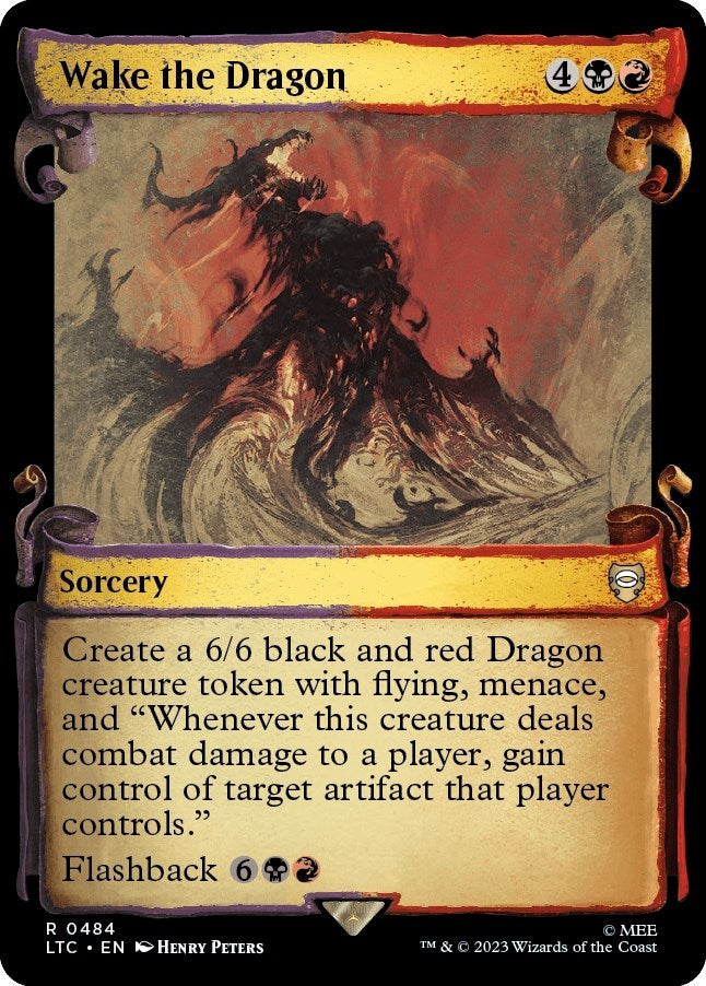 Image for Wake the Dragon (Showcase Scrolls) (484) (LTC) - Magic: The Gathering