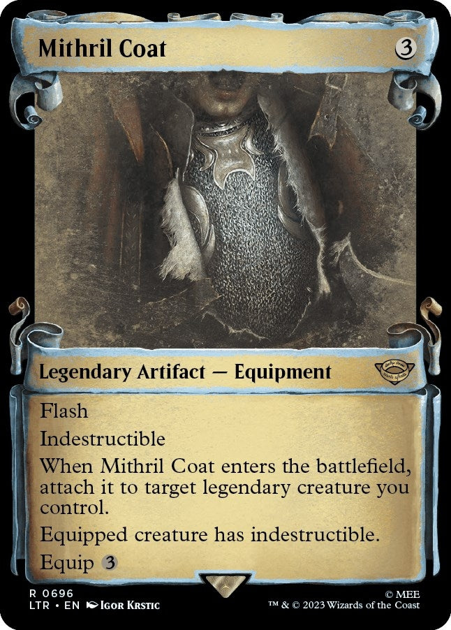 Image for Mithril Coat (Showcase Scrolls) (696) (LTR) - Magic: The Gathering
