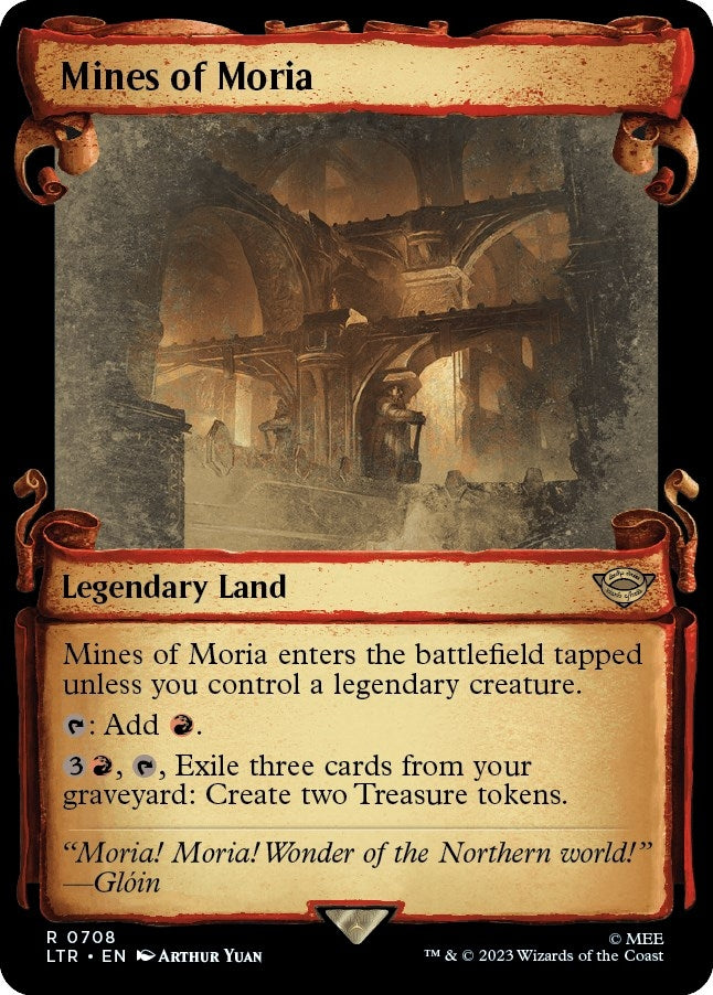 Image for Mines of Moria (Showcase Scrolls) (708) (LTR) - Magic: The Gathering