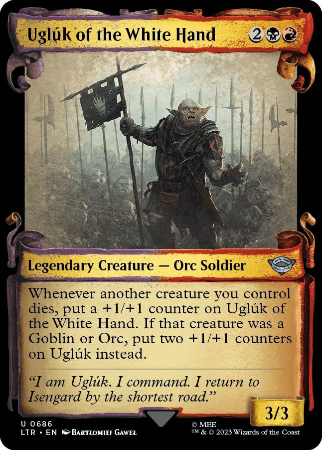 Image for Ugluk of the White Hand (Showcase Scrolls) (686) (LTR) - Magic: The Gathering