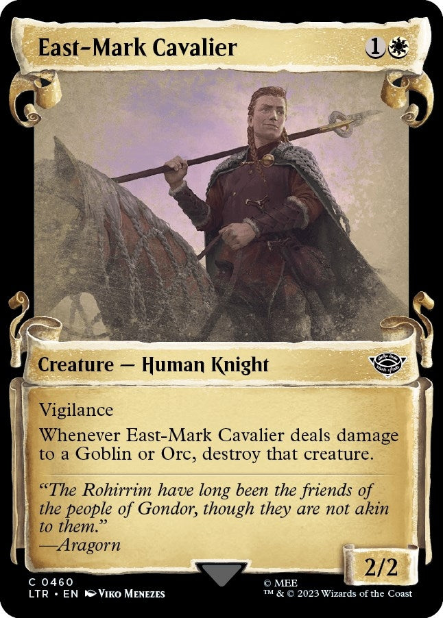 Image for East-Mark Cavalier (Showcase Scrolls) (460) (LTR) - Magic: The Gathering