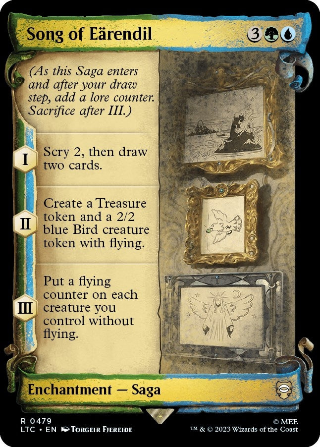 Image for Song of Earendil (Showcase Scrolls) (479) (LTC) - Magic: The Gathering