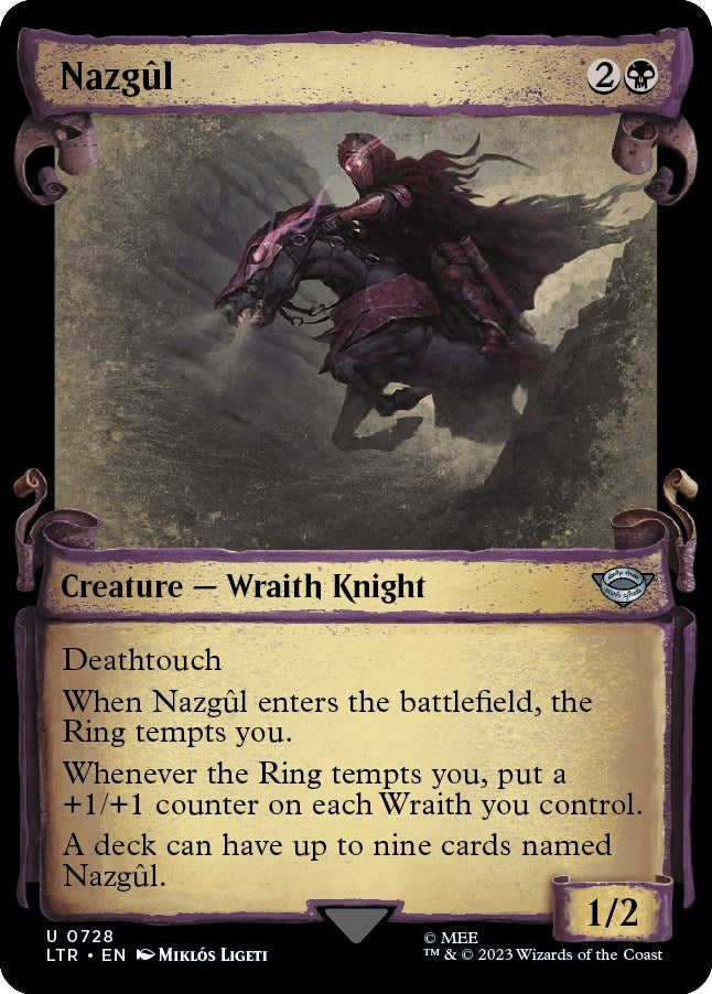 Image for Nazgul (0728) (Showcase Scrolls) (728) (LTR) - Magic: The Gathering