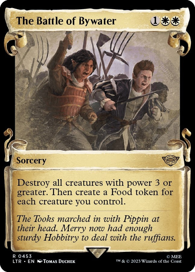 Image for The Battle of Bywater (Showcase Scrolls) (453) (LTR) - Magic: The Gathering