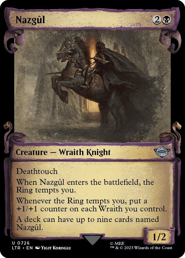 Image for Nazgul (0726) (Showcase Scrolls) (726) (LTR) - Magic: The Gathering