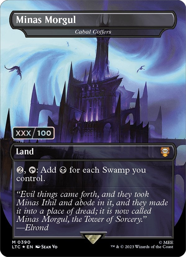 Image for Minas Morgul - Cabal Coffers (Borderless) (Serial Numbered) (390) (LTC) - Magic: The Gathering