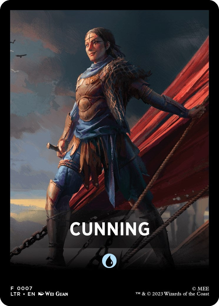 Image for Cunning Theme Card (7) (LTR) - Magic: The Gathering
