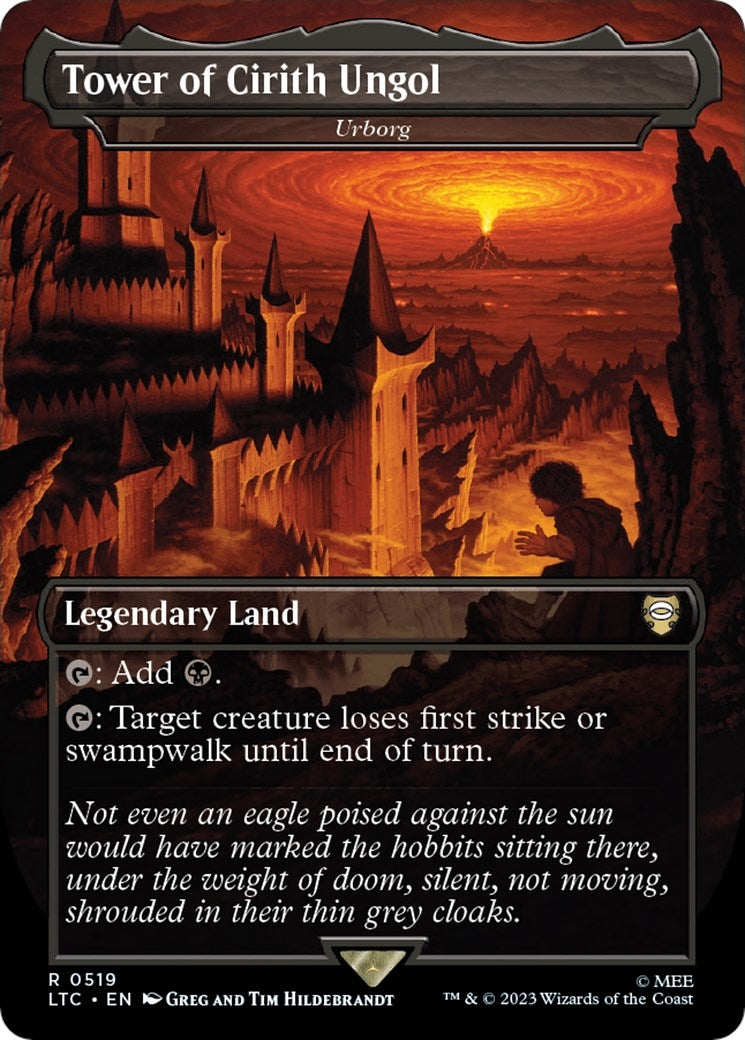 Image for Tower of Cirith Ungol - Urborg (Borderless) (519) (LTC) - Magic: The Gathering