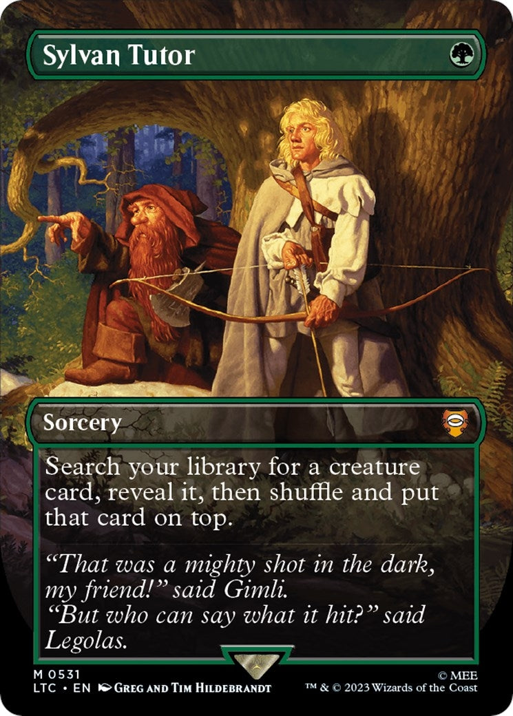 Image for Sylvan Tutor (Borderless) (531) (LTC) - Magic: The Gathering