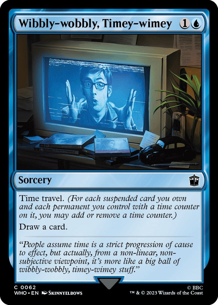 Image for Wibbly-wobbly, Timey-wimey (62) (WHO) - Magic: The Gathering