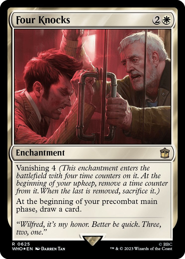 Image for Four Knocks (Surge Foil) (625) (WHO) - Magic: The Gathering