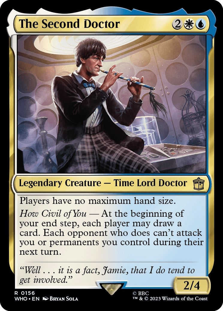 Image for The Second Doctor (156) (WHO) - Magic: The Gathering