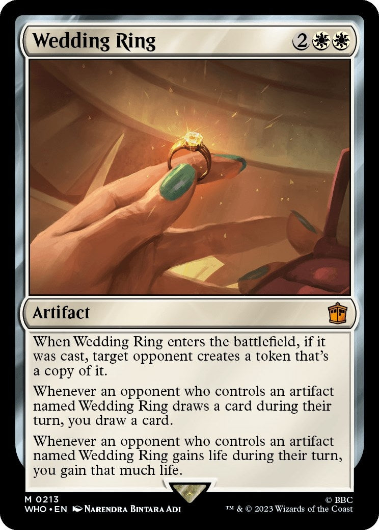 Image for Wedding Ring (213) (WHO) - Magic: The Gathering