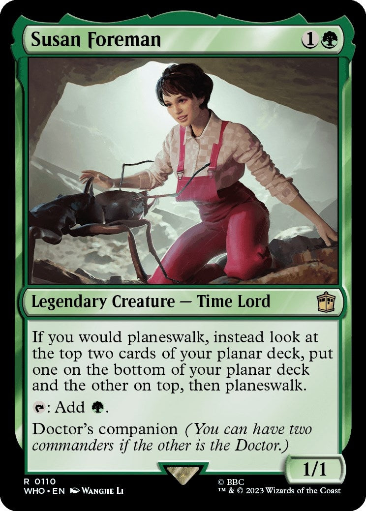 Image for Susan Foreman (110) (WHO) - Magic: The Gathering