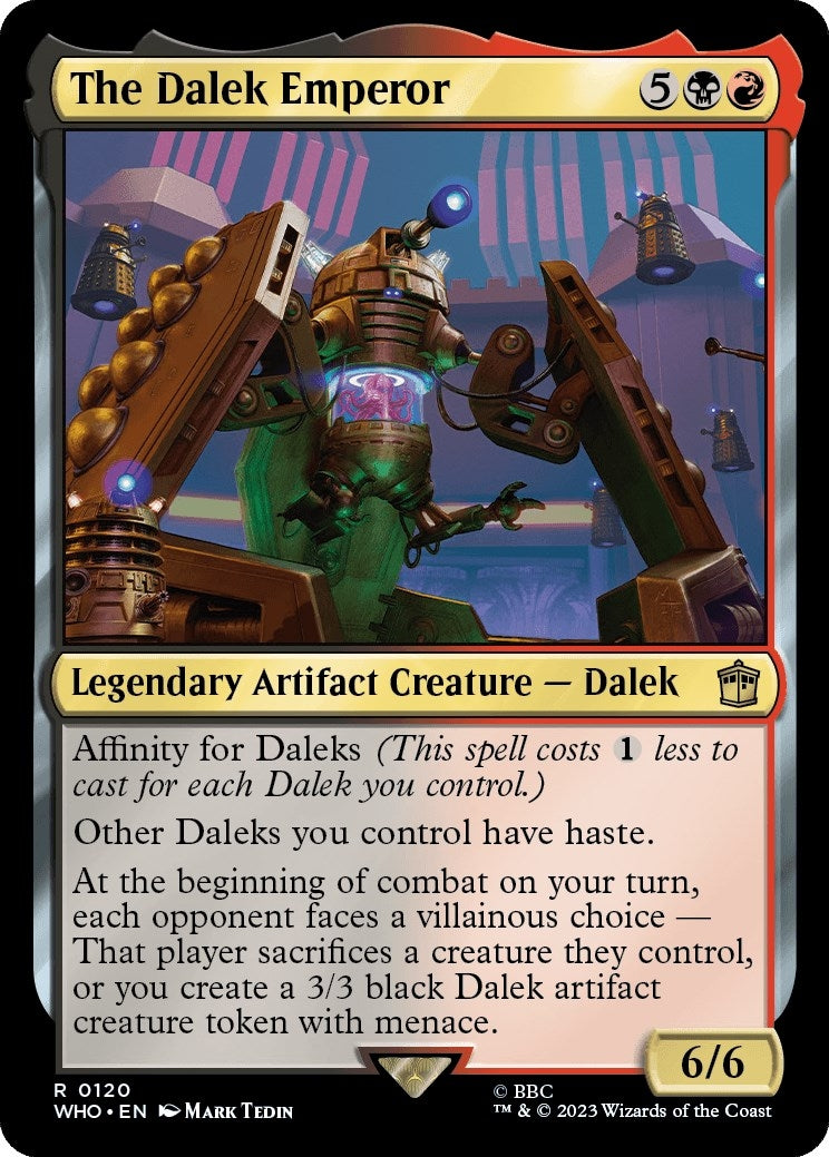 Image for The Dalek Emperor (120) (WHO) - Magic: The Gathering