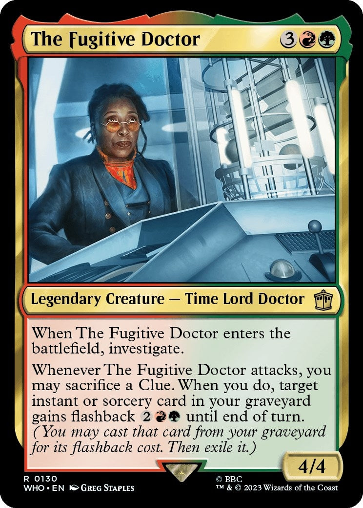 Image for The Fugitive Doctor (130) (WHO) - Magic: The Gathering