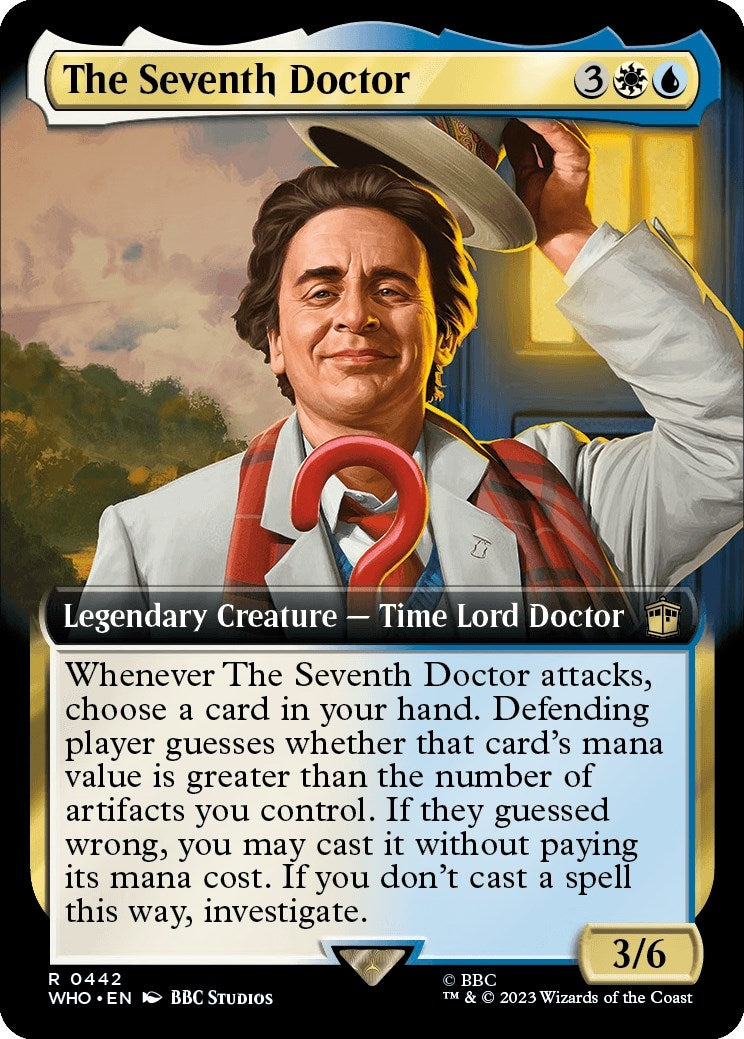 Image for The Seventh Doctor (Extended Art) (442) (WHO) - Magic: The Gathering