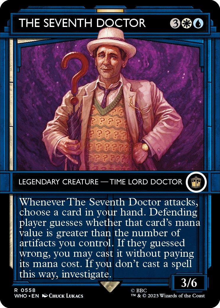 Image for The Seventh Doctor (Showcase) (558) (WHO) - Magic: The Gathering
