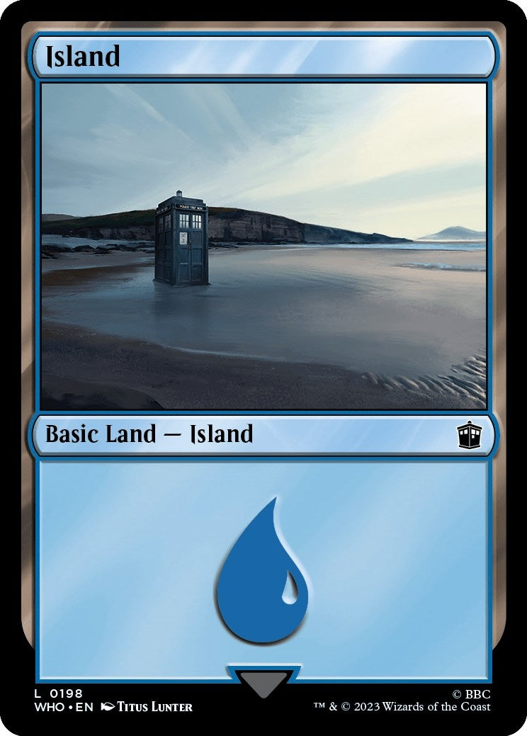Image for Island (0198) (198) (WHO) - Magic: The Gathering