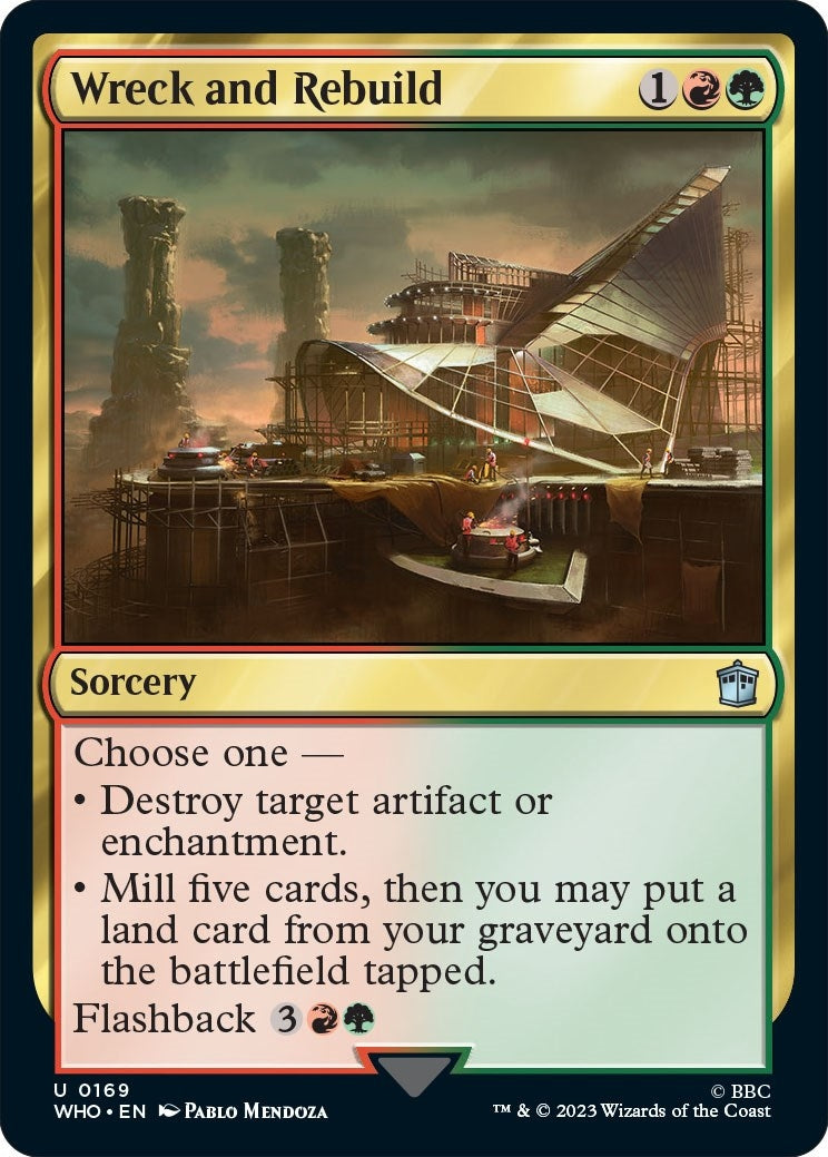 Image for Wreck and Rebuild (169) (WHO) - Magic: The Gathering