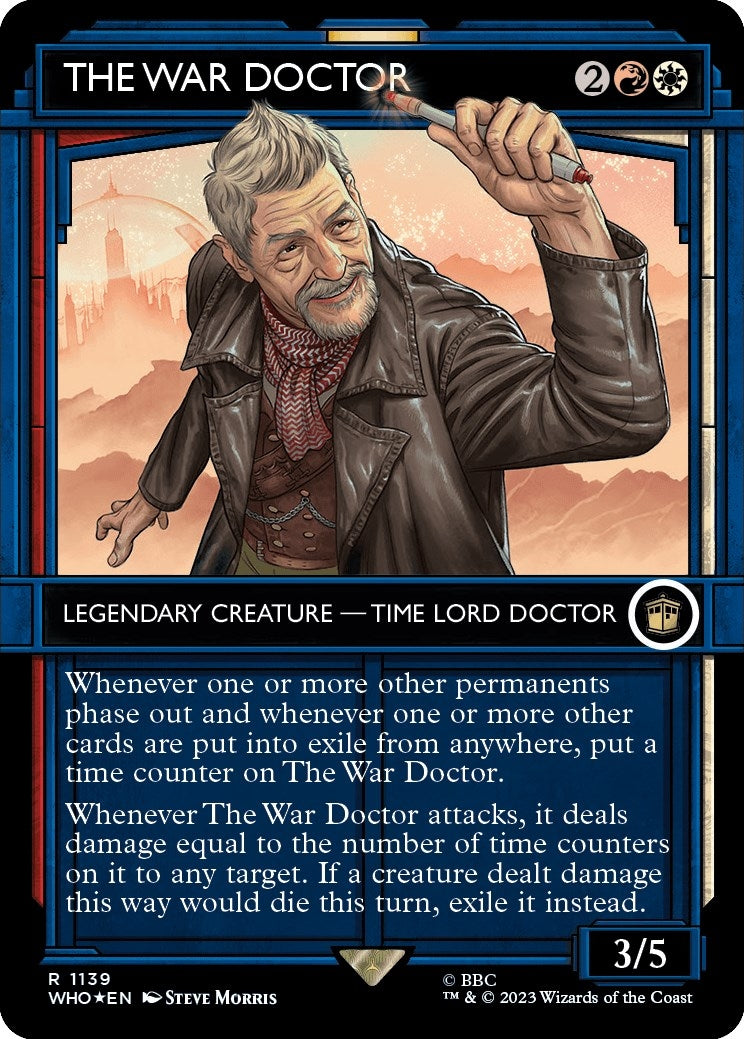 Image for The War Doctor (Showcase) (Surge Foil) (1139) (WHO) - Magic: The Gathering
