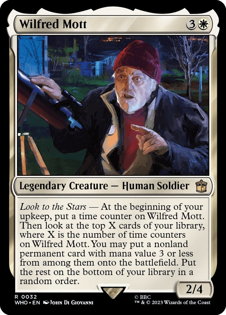 Image for Wilfred Mott (32) (WHO) - Magic: The Gathering