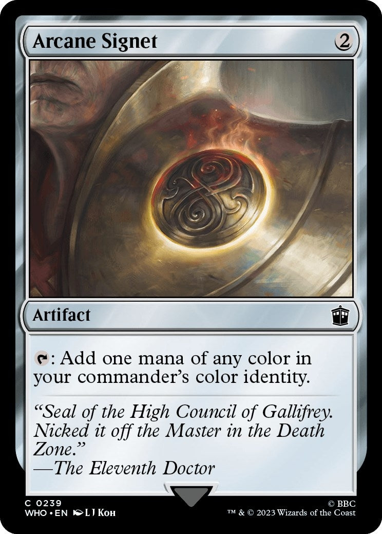 Image for Arcane Signet (239) (WHO) - Magic: The Gathering