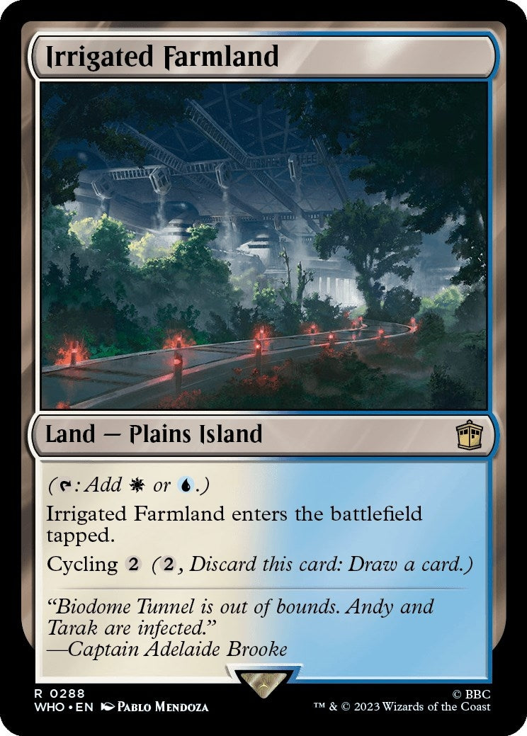 Image for Irrigated Farmland (288) (WHO) - Magic: The Gathering