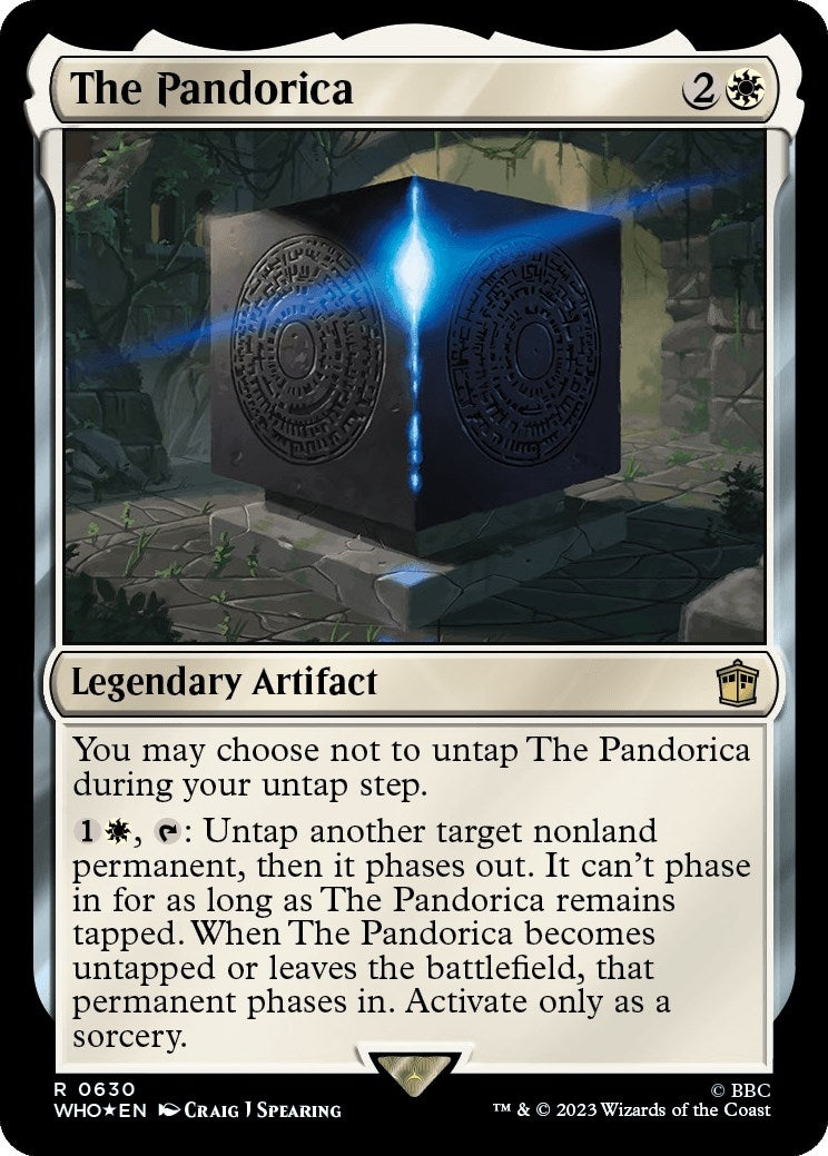 Image for The Pandorica (Surge Foil) (630) (WHO) - Magic: The Gathering