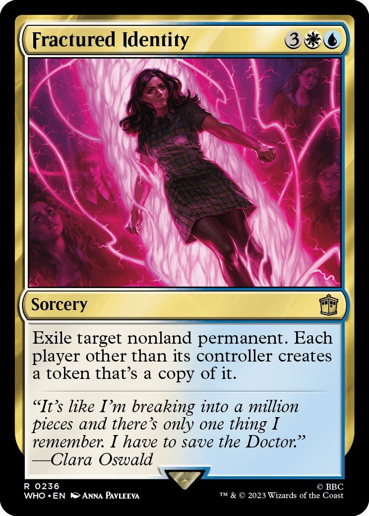 Image for Fractured Identity (236) (WHO) - Magic: The Gathering