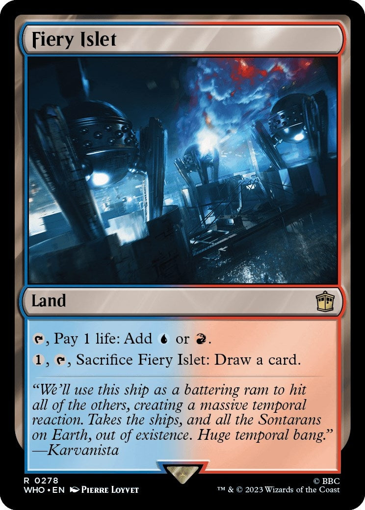Image for Fiery Islet (278) (WHO) - Magic: The Gathering