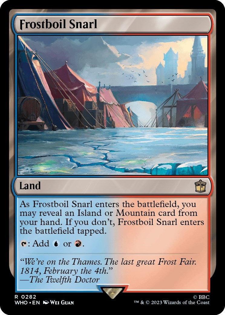 Image for Frostboil Snarl (282) (WHO) - Magic: The Gathering