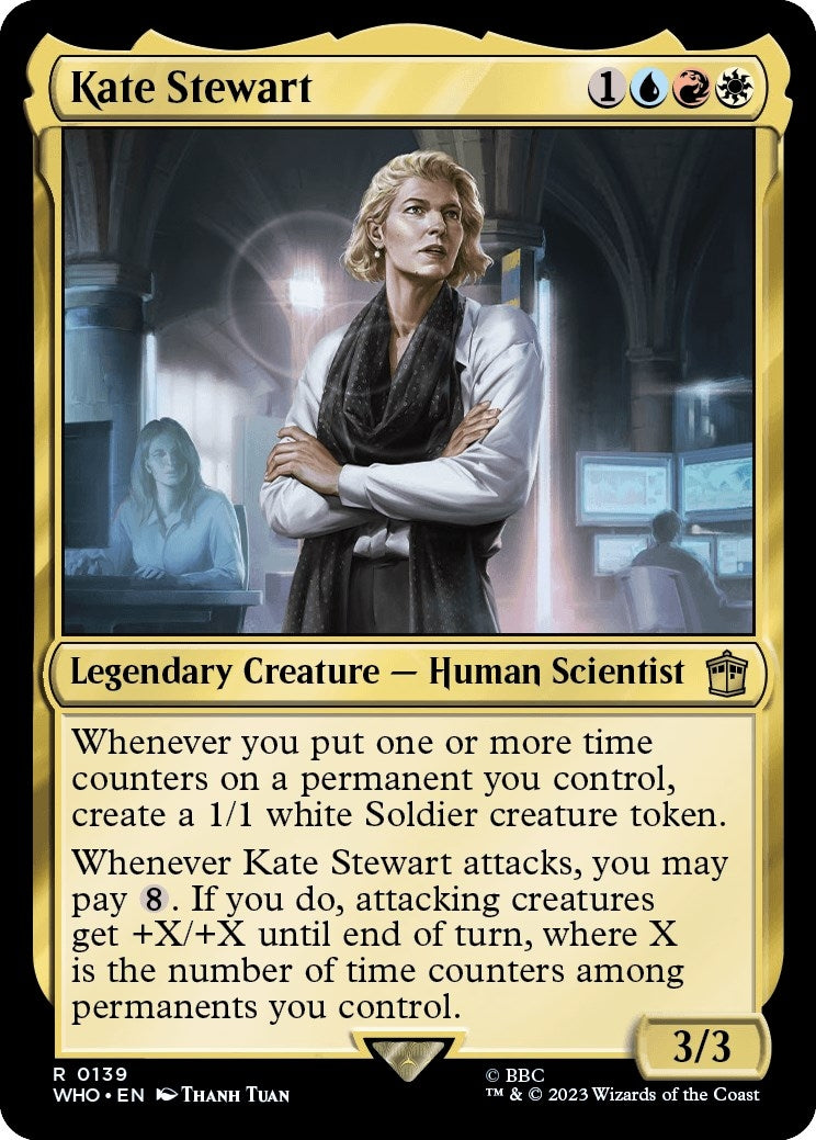 Image for Kate Stewart (139) (WHO) - Magic: The Gathering