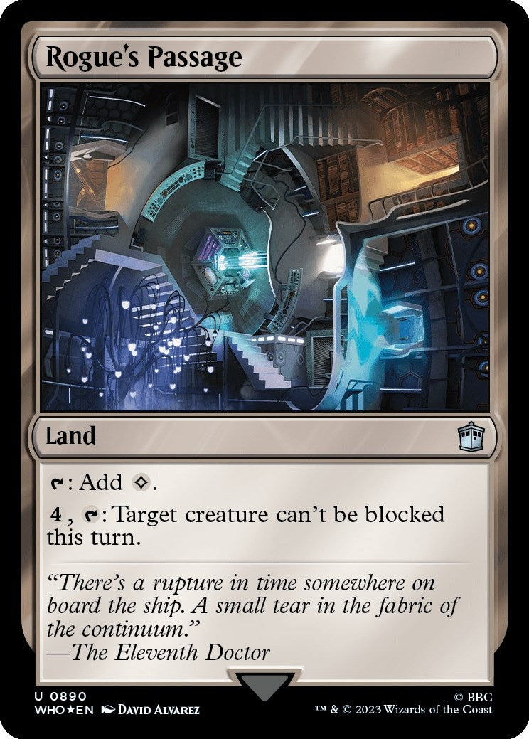 Image for Rogue's Passage (Surge Foil) (890) (WHO) - Magic: The Gathering