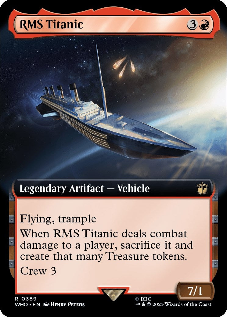 Image for RMS Titanic (Extended Art) (389) (WHO) - Magic: The Gathering