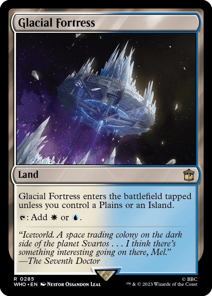 Image for Glacial Fortress (285) (WHO) - Magic: The Gathering