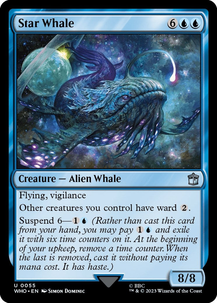 Image for Star Whale (55) (WHO) - Magic: The Gathering