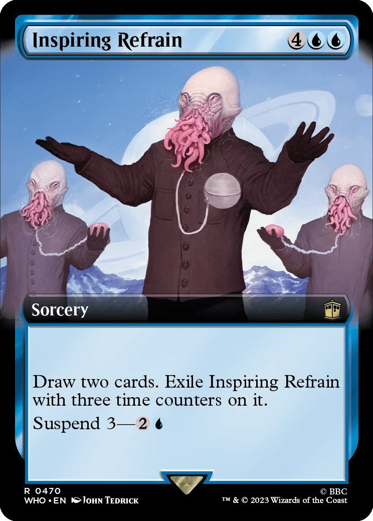 Image for Inspiring Refrain (Extended Art) (470) (WHO) - Magic: The Gathering
