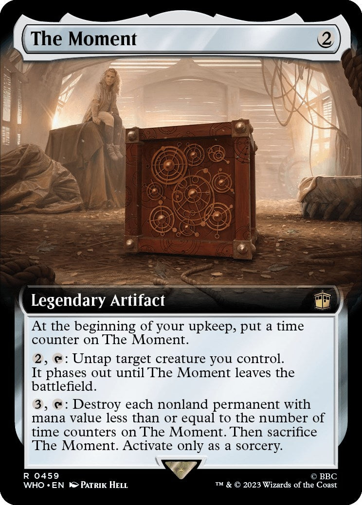 Image for The Moment (Extended Art) (459) (WHO) - Magic: The Gathering