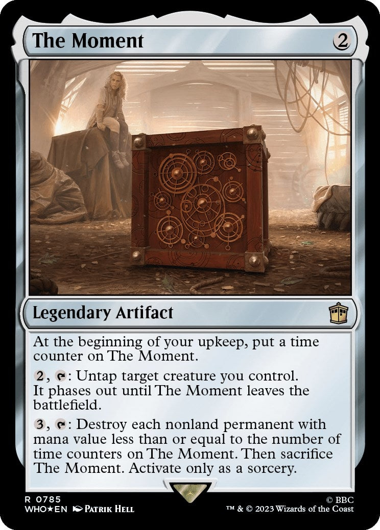 Image for The Moment (Surge Foil) (785) (WHO) - Magic: The Gathering