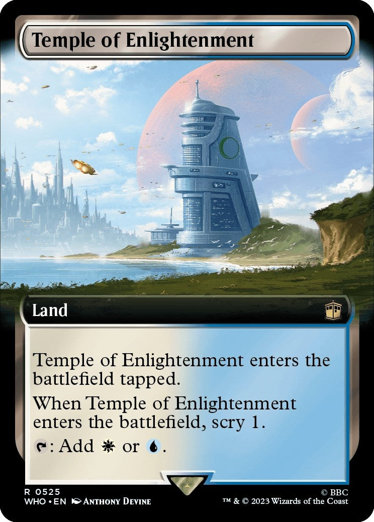Image for Temple of Enlightenment (Extended Art) (525) (WHO) - Magic: The Gathering