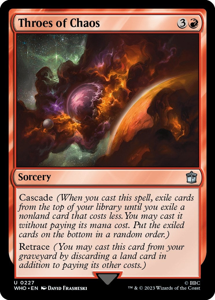 Image for Throes of Chaos (227) (WHO) - Magic: The Gathering