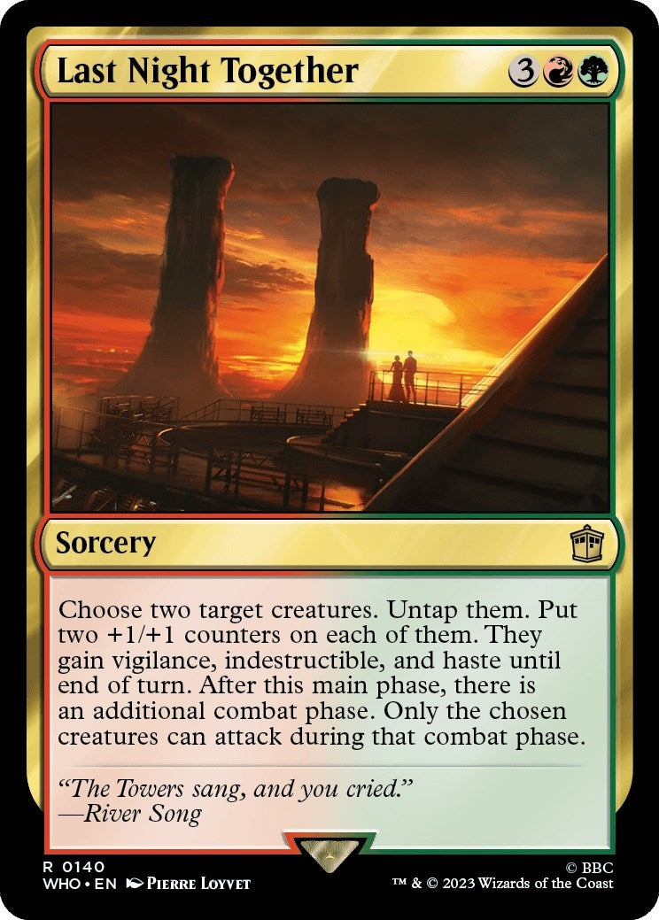 Image for Last Night Together (140) (WHO) - Magic: The Gathering