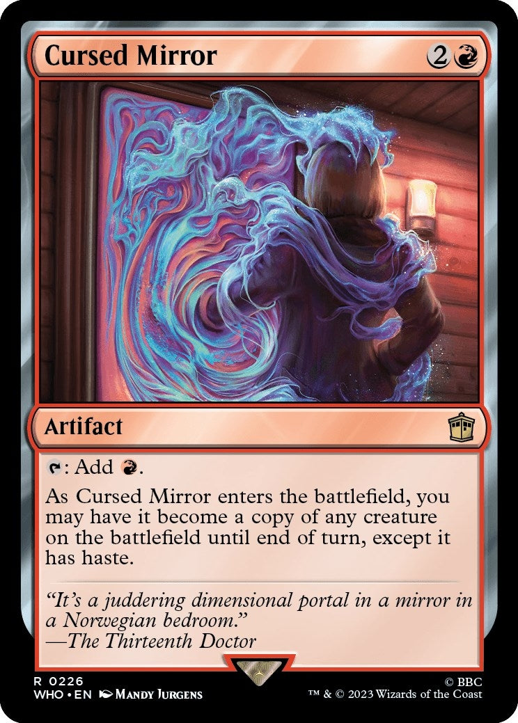 Image for Cursed Mirror (226) (WHO) - Magic: The Gathering