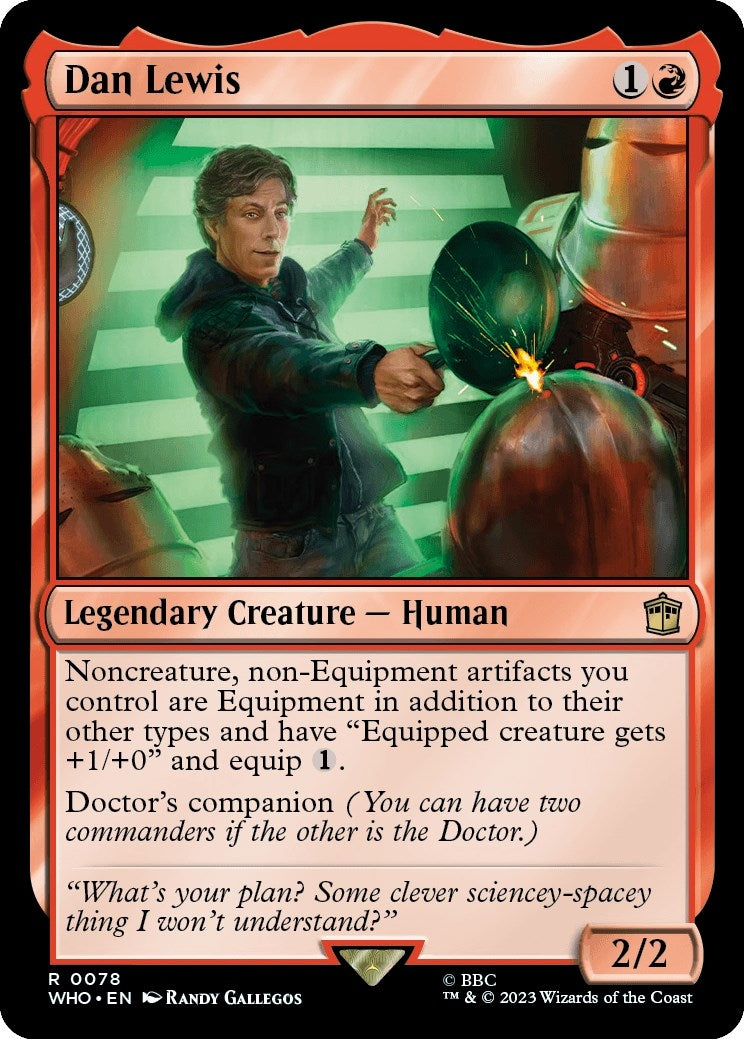 Image for Dan Lewis (78) (WHO) - Magic: The Gathering